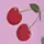 Set jastučića za piling tela - Cherry Print