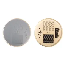 Šablon silikonski za Nail Art A32