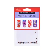 Cirkoni za Nail Art 1.8mm RSA Round 48/1 - Brown RSA48-5