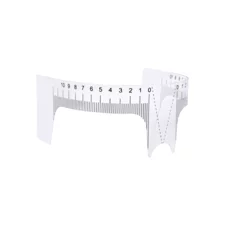 Plastificiran lenjir za konture obrva