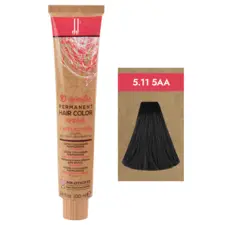 Intenzivne pepeljaste nijanse - farba za kosu 10 Minutes 100 ml - Intenzivna pepeljasta svetlobraon 5.11-5AA