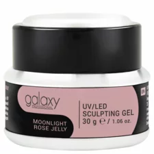 Gradivni kamuflažni gel za nadogradnju noktiju - UV/LED Moonlight Rose Jelly - 30 g
