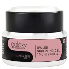 Gradivni kamuflažni gel za nadogradnju noktiju - UV/LED Like a Skin Jelly - 15 g