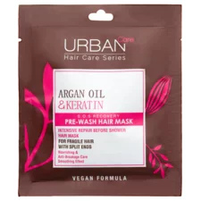 Maska pre šamponiranja kose - ulje argana i keratin