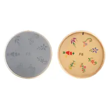 Šablon silikonski za Nail Art F8