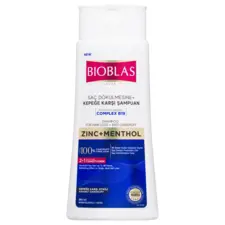 Šampon za prevenciju peruti i opadanja kose - cink i mentol 360 ml