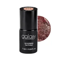 GLITTERS - trajni lak za nokte UV/LED Hybrid 7 ml - Pink Gold S094