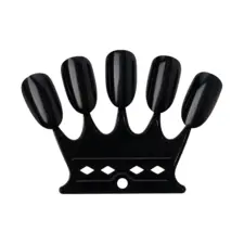 Rozetna za lakove za nokte - Crown - Black