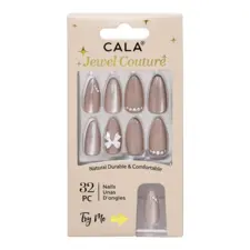 Set press-on tipsi - Jewel Couture Nude