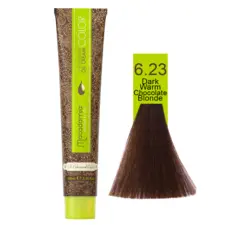 Tople čokoladne nijanse - farba za kosu 100 ml - Topla tamnočokoladna plava 6.23