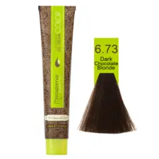 Čokoladne nijanse - farba za kosu 100 ml - Tamnočokoladna plava 6.73