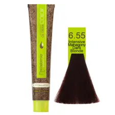 Ekstra mahagoni nijanse - farba za kosu 100 ml - Intenzivna mahagoni tamnoplava 6.55