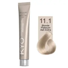 Pepeljaste nijanse - farba za kosu bez amonijaka 100 ml - Intenzivna pepeljasta platinastoplava 11.1