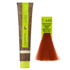 Intenzivne crvene nijanse - farba za kosu 100 ml - Intenzivna bakarna crveno-plava 7.446