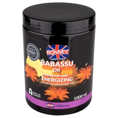 Energizing Hair Mask for Color and Matte Hair RONNEY Babassu Oil