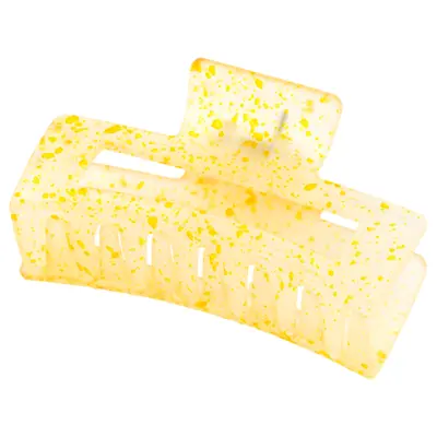 Šnala za kosu - Classic Speckled - Žuta