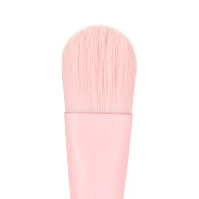 Četkica za tečni puder - pljosnata - Roze