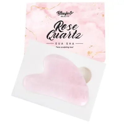 Kamen za masažu lica - Gua Sha rozenkvarc