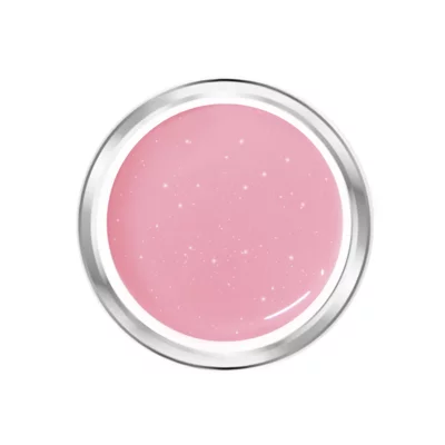Gradivni kamuflažni gel za nadogradnju noktiju - UV/LED Glam Nude Jelly - 15 g