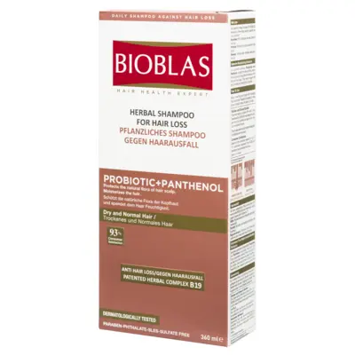 Šampon za prevenciju opadanja kose - probiotik i pantenol 360 ml