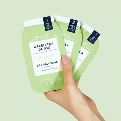 Pedikir set VOESH Green Tea Detox 3 Step