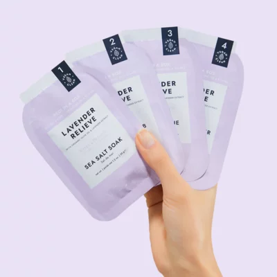 Pedikir set VOESH Lavender Relieve 4 Step