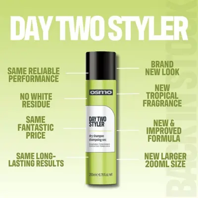 Šampon za suvo pranje kose - Day Two Styler