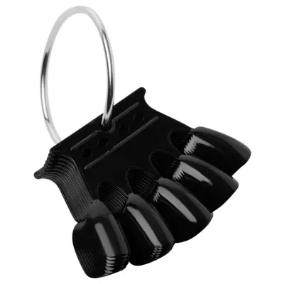 Rozetna za lakove za nokte - Crown - Black