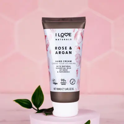 Krema za ruke Naturals - Rose & Argan