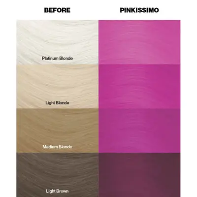 Semi-Permanent Hair Color Cream - Pinkissimo
