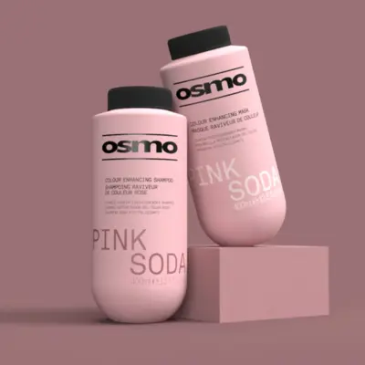 Maska za osvežavanje boje kose - Pink Soda 400 ml