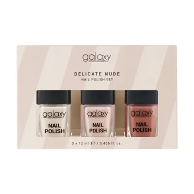 Set lakova za nokte - Delicate Nude